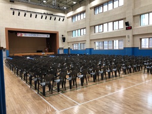 옥길 버들초등학교 - 졸업식 - 의자 렌탈